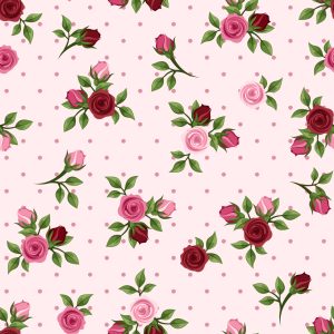 Papier Peint Roses Anciennes – Image 1
