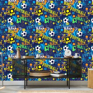 Papier Peint Ballon De Football De Style Urbain – Image 5