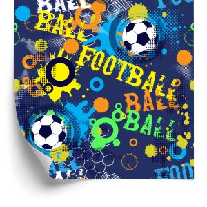Papier Peint Ballon De Football De Style Urbain – Image 2