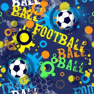 Papier Peint Ballon De Football De Style Urbain – Image 1