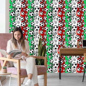Papier Peint Boules Sur Fond De Couleurs Italiennes – Image 7