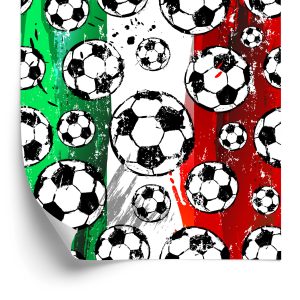 Papier Peint Boules Sur Fond De Couleurs Italiennes – Image 2