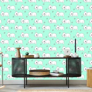 Papier Peint Pour Les Enfants - Ours Endormis – Image 5