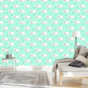 Papier Peint Pour Les Enfants - Ours Endormis – Image 3