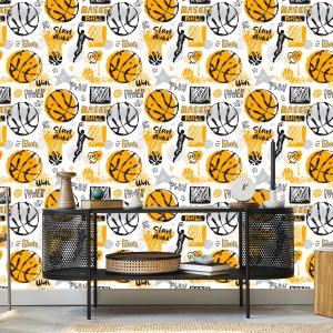 Papier Peint Basket-Ball Comique – Image 5