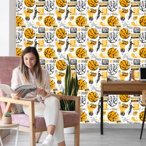 Papier Peint Basket-Ball Comique – Image 7