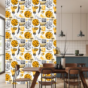 Papier Peint Basket-Ball Comique – Image 4