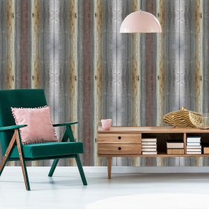 Papier Peint Planches De Bois Abstraites – Image 6