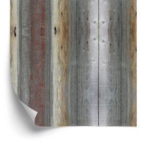 Papier Peint Planches De Bois Abstraites – Image 2