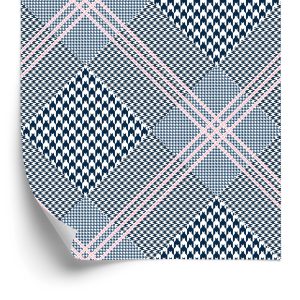 Papier Peint Motif À Carreaux Élégant – Image 2