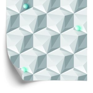 Papier Peint Thème Géométrique - Effet 3D – Image 2