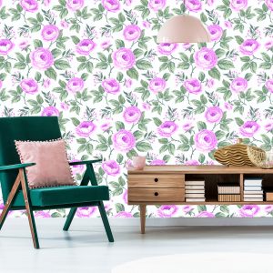 Papier Peint Belles Roses Délicates – Image 6