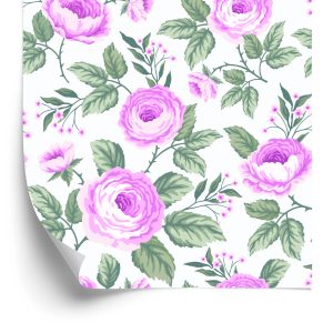Papier Peint Belles Roses Délicates – Image 2