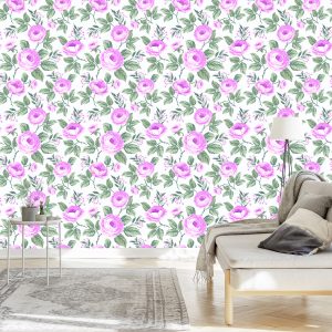 Papier Peint Belles Roses Délicates – Image 3