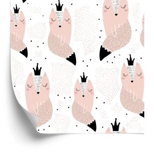 Papier Peint Pour Les Enfants - Princesse Renard – Image 2