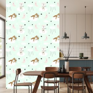 Papier Peint Pour Les Enfants - Ours Endormis – Image 4