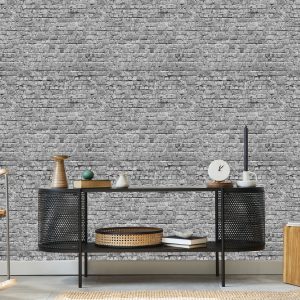 Papier Peint Mur De Briques Grises – Image 5
