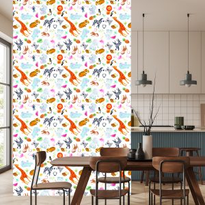 Papier Peint Pour Les Enfants - Animaux De Safari – Image 4