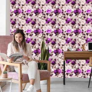 Papier Peint Beau Motif Floral – Image 7