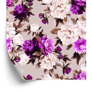 Papier Peint Beau Motif Floral – Image 2