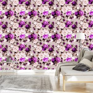Papier Peint Beau Motif Floral – Image 3
