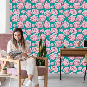 Papier Peint Roses Comme Peintes – Image 7