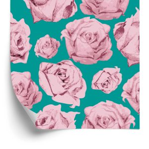 Papier Peint Roses Comme Peintes – Image 2