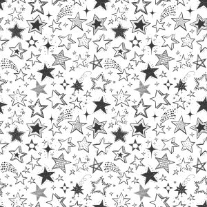 Papier Peint Pour Les Enfants - Stars As Sketched – Image 1