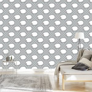 Papier Peint Pour Les Enfants - Mouton – Image 3