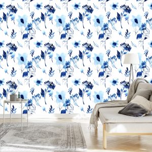 Papier Peint Motif Floral Moderne – Image 3