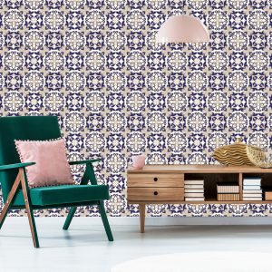 Papier Peint Belle Mosaïque Marocaine Élégante – Image 6