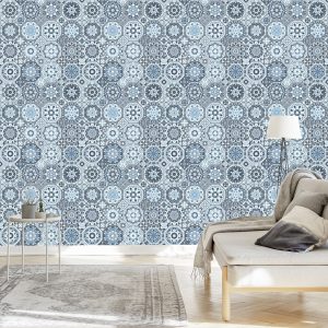 Papier Peint Mosaïque Colorée De Style Oriental – Image 3