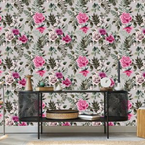 Papier Peint Belles Roses Colorées – Image 5