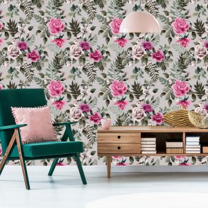 Papier Peint Belles Roses Colorées – Image 6