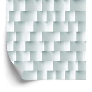 Papier Peint Motif Géométrique Moderne - Effet 3D – Image 2