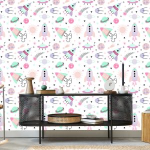Papier Peint Pour Les Enfants - Cosmos – Image 5
