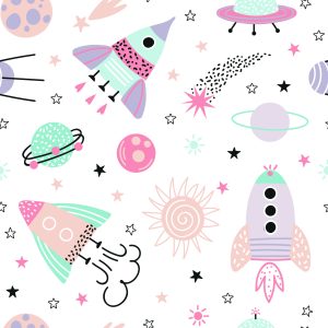 Papier Peint Pour Les Enfants - Cosmos – Image 1