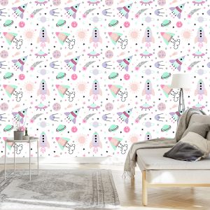 Papier Peint Pour Les Enfants - Cosmos – Image 3