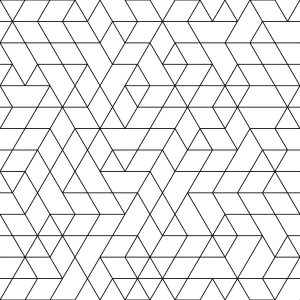 Papier Peint Géométrique - Abstraction – Image 1