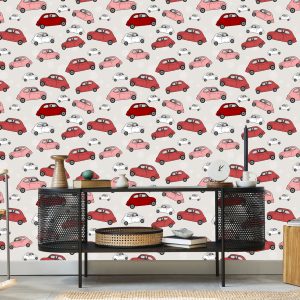 Papier Peint Pour Les Enfants - Voitures Colorées – Image 5