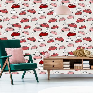 Papier Peint Pour Les Enfants - Voitures Colorées – Image 6