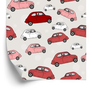 Papier Peint Pour Les Enfants - Voitures Colorées – Image 2