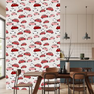 Papier Peint Pour Les Enfants - Voitures Colorées – Image 4