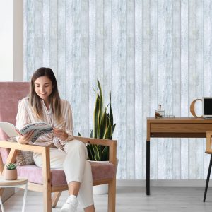 Papier Peint Planches De Bois De Style Scandinave – Image 7