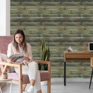 Papier Peint Planches De Bois Horizontales – Image 7