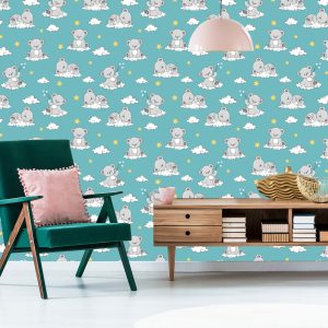 Papier Peint Pour Les Enfants - Happy Sleeping Bears – Image 6