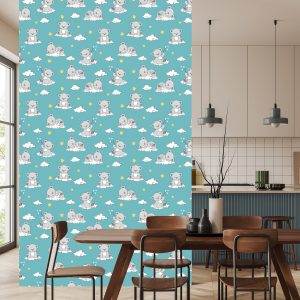 Papier Peint Pour Les Enfants - Happy Sleeping Bears – Image 4