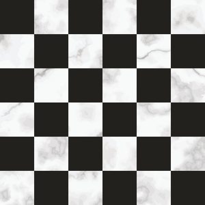 Papier Peint Treillis Noir Et Blanc Luxueux À Motif De Marbre – Image 1