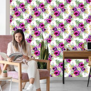 Papier Peint Pivoines Médicales Colorées – Image 7