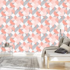 Papier Peint Mosaïque Géométrique Abstraite – Image 3